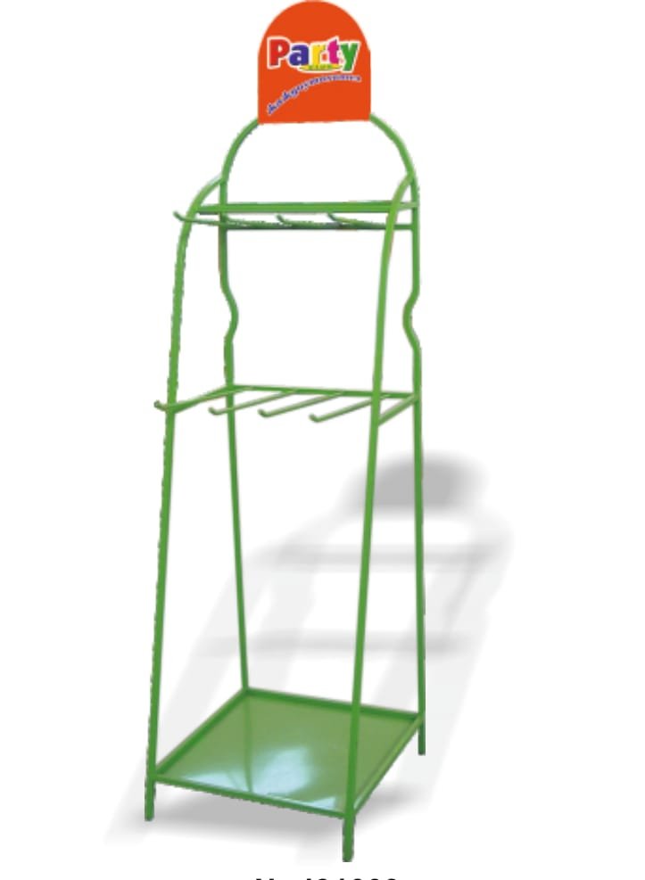 Green steel display stand by Sirmawax